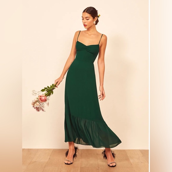 Reformation Dresses & Skirts - NWT Reformation Emersyn Dress in Emerald